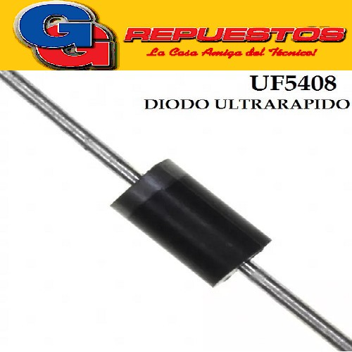 UF5408 DIODO ULTRA RAPIDO 3A 1000V