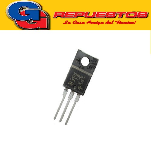 STF100N10F7 TRANSISTOR MOSFET CANAL N (100V/30W/45A/0.008 ohms)