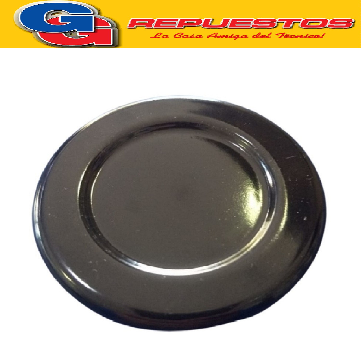 TAPA MECHERO COCINA ORBIS LONGVIE EITAR ENLOZADA MEDIANA DIA METRO 65MM - 44MM