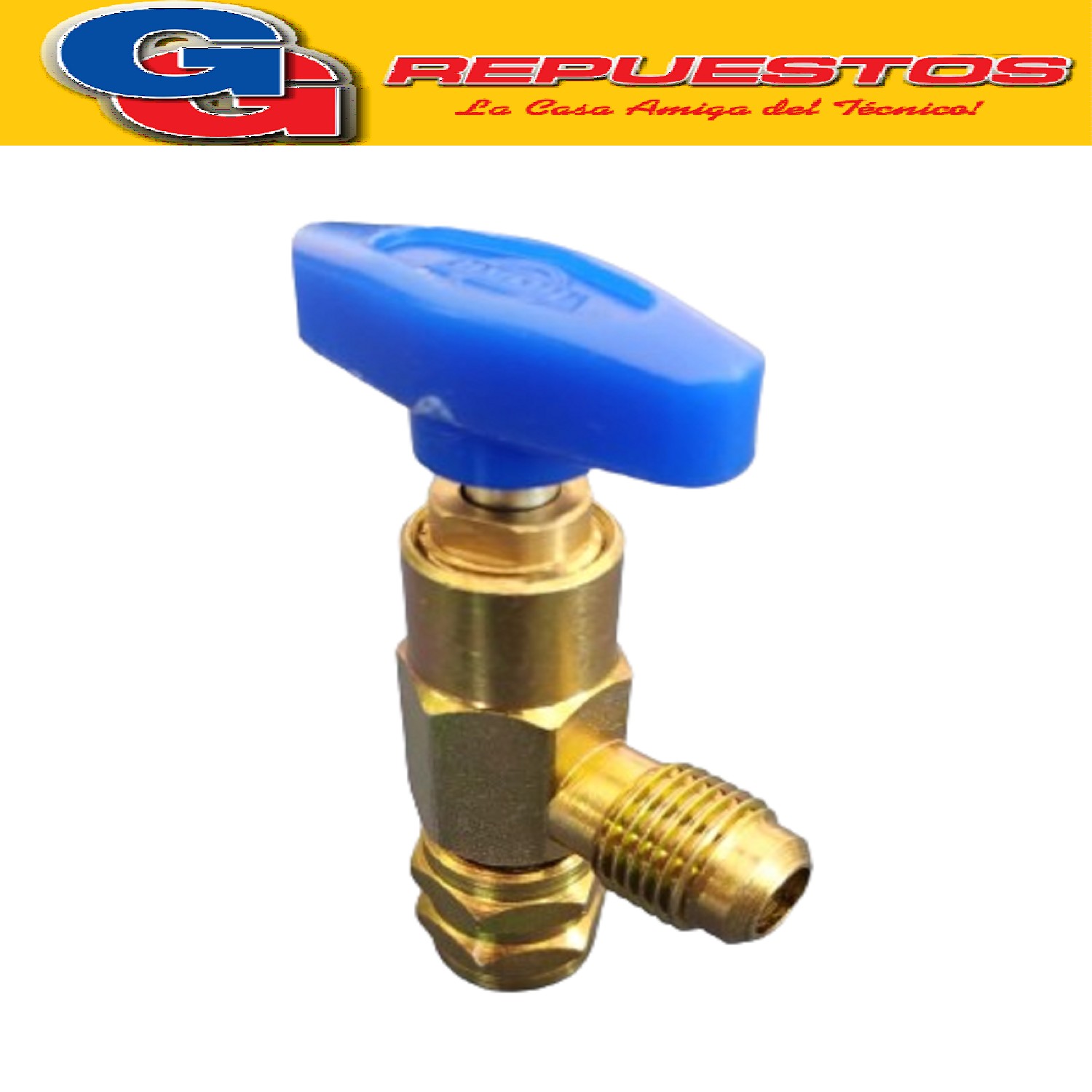 LLAVE SPLIT R410 PARA SERVICIO SIN PERDIDAS DE GAS NI FUGAS  AL CONECTAR MANGUERA DE SERVICIO VALVULA ROBINETE 5/16 fh X 5/16 fm