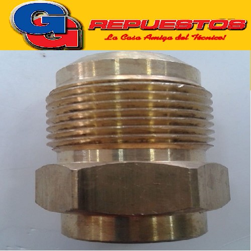 TUERCA MACHO PARA CAÑO 3/4 FM x 3/4 SH PARA SOLDAR UNIDAD INTERIOR