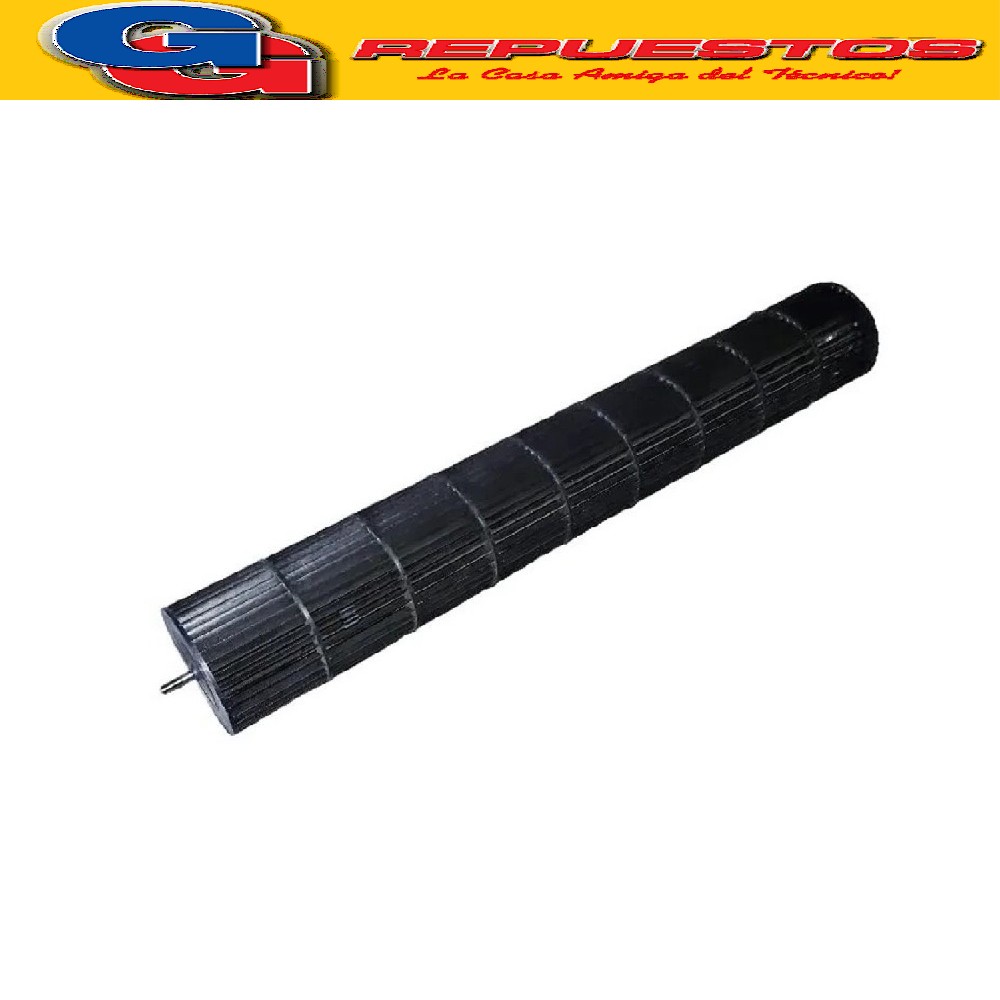 TURBINA EVAPORADOR AIRE SPLIT DIAMETRO 10.7 CM LARGO 
83.3  CM (BGH 1541633)