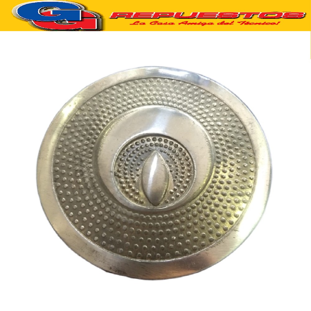 TAPA MECHERO COCINA ESCORIAL DE ALUMINIO DENTADA GRANDE 4 PU NTAS / DIAMETRO 80MM X 63MM