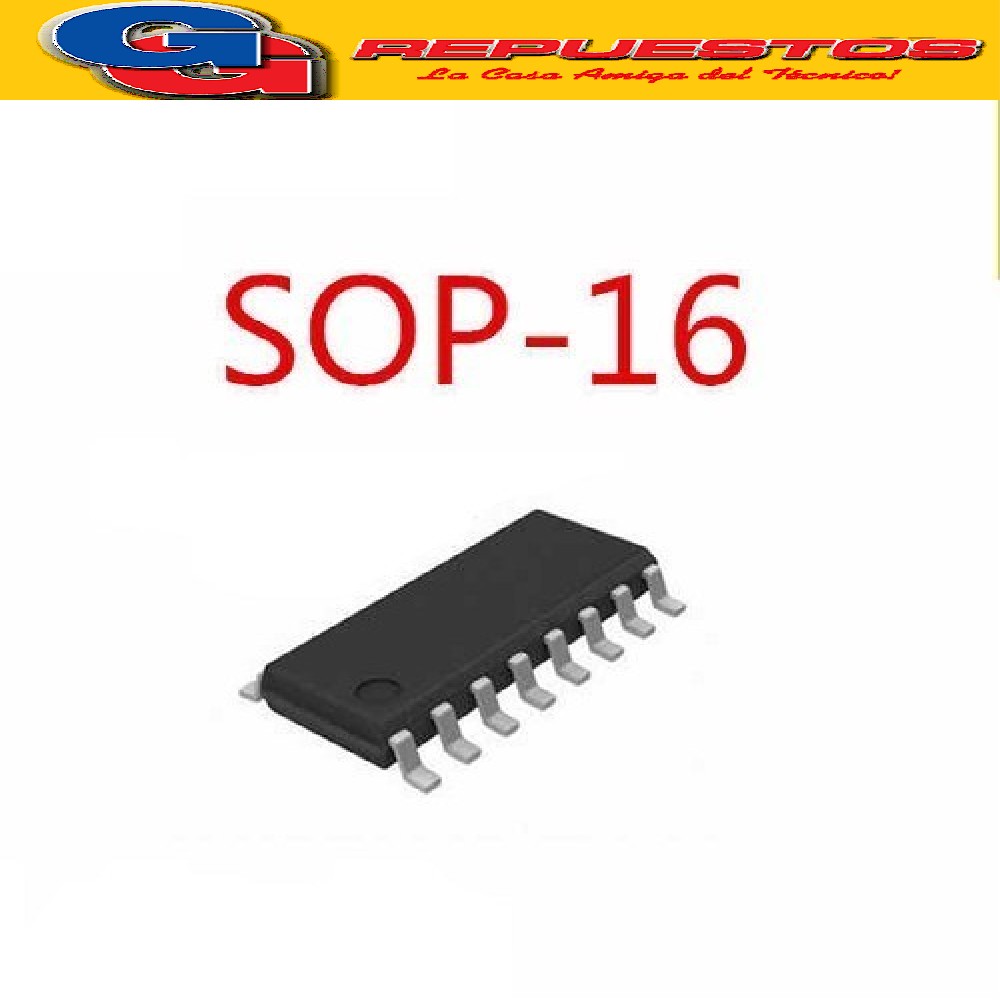 MP 3398A - SOP16 - CIRCUITO INTEGRADO SMD Step up, 4 strings , Max. 350mA/string Analog and PWM dimming, White LED Controller