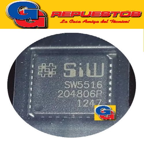 SW 5516 SMD CIRCUITO INTEGRADO Siw Controlador De Backlight Led