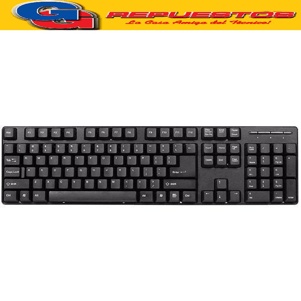 TECLADO PC CON CABLE USB