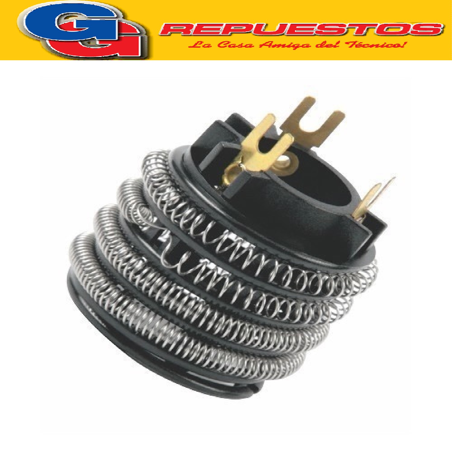 RESISTENCIA DUCHA ELECTRICA TIPO F  FAME 3000 W VERANO /4400 W INVIERNO - 2 TEMPERATURAS DIAMETRO TOTAL 45 mm ALTUTA 50 mm INCLUYENDO LOS TERMINALES