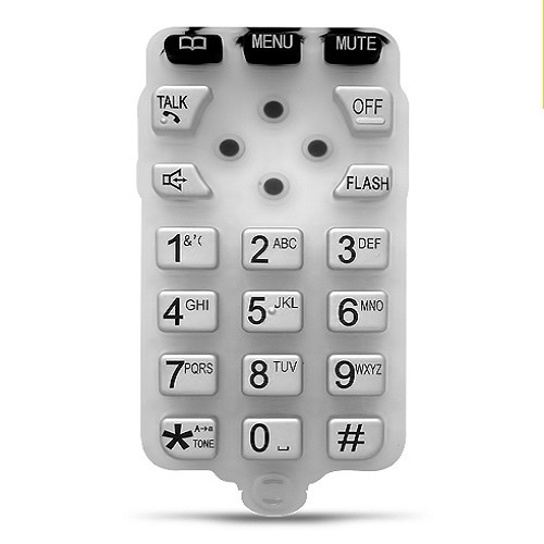 TECLADO DE GOMA PARA TELÉFONO (KTX-4011)
