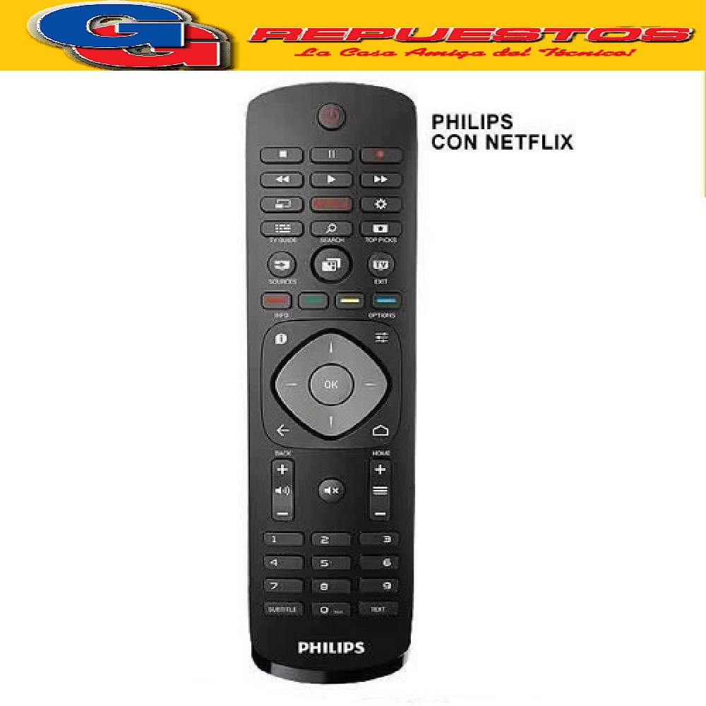 CONTROL REMOTO LCD LED SMART PHILIPS RCU-338