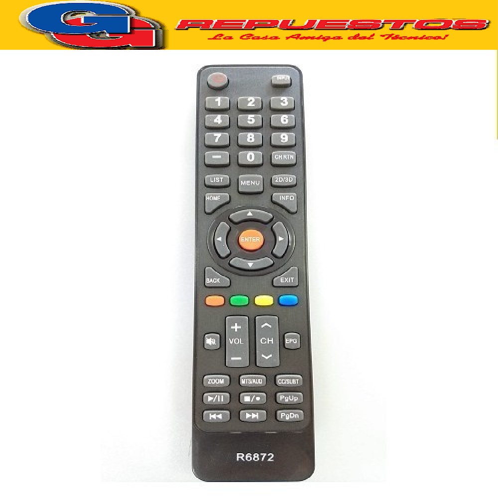 CONTROL REMOTO LED RCA YOUTUBE R6872