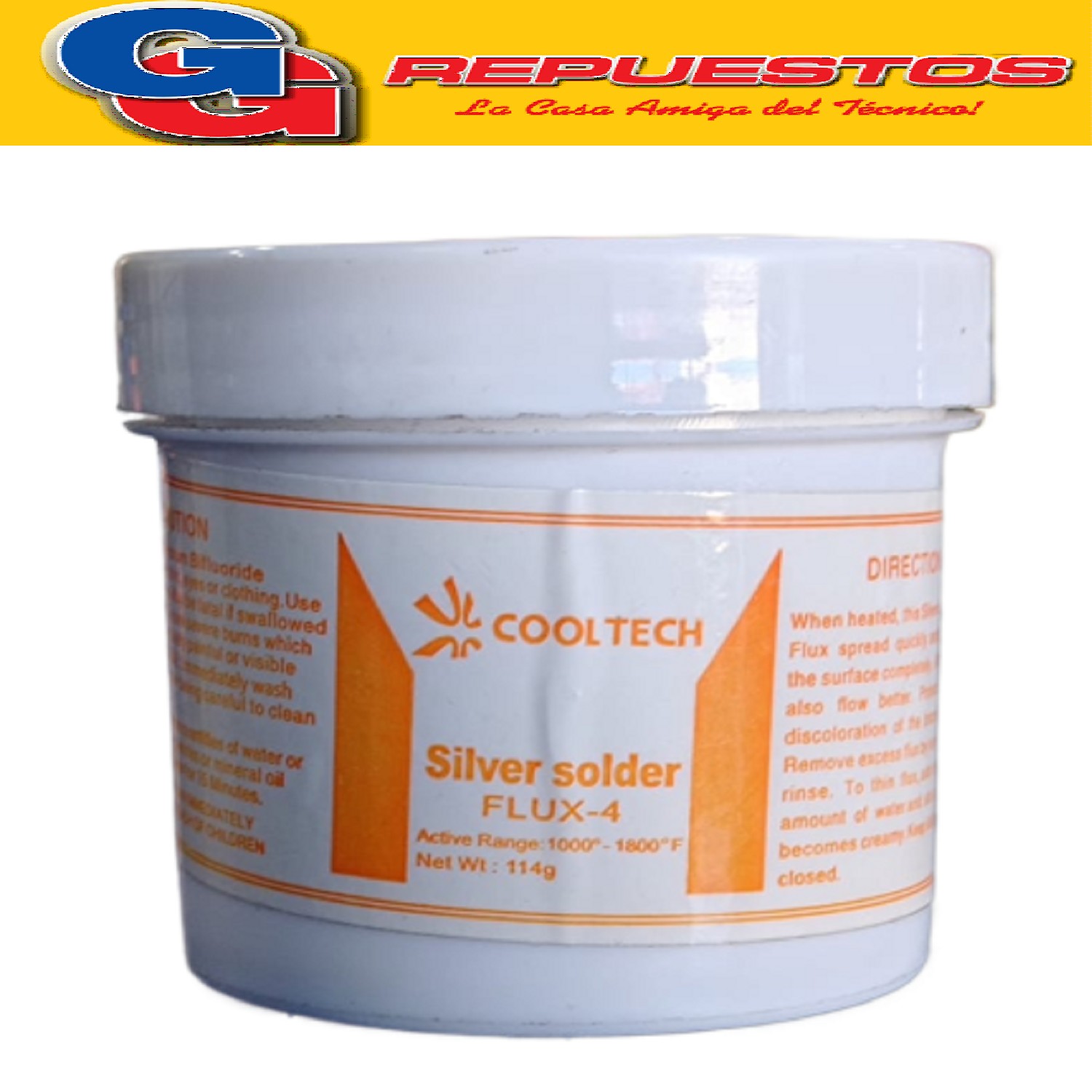 FUNDENTE PARA ALUMINIO 100 GRS.