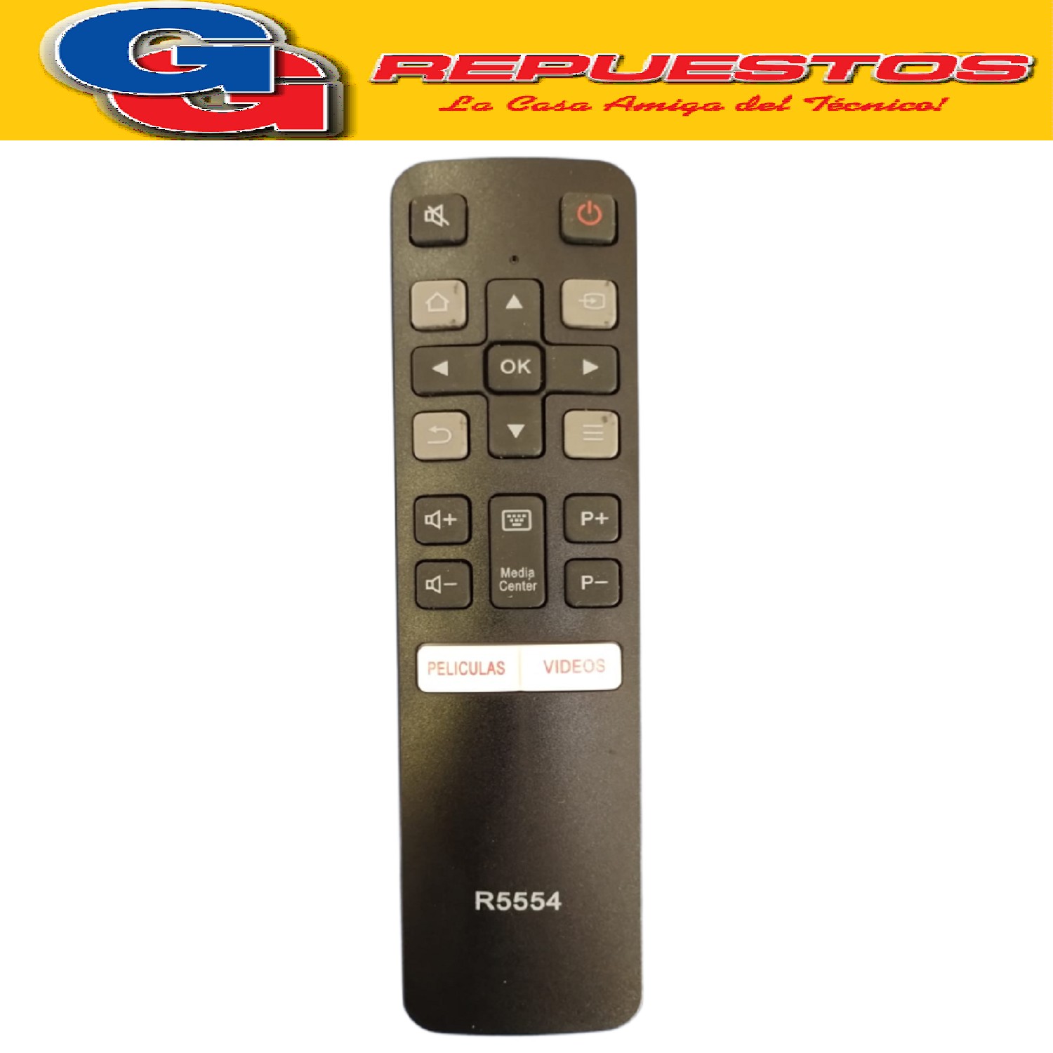 CONTROL REMOTO LED SMART RCA, TCL, HITACHI R5554 R6848= R685 9=R5320=3849=3859