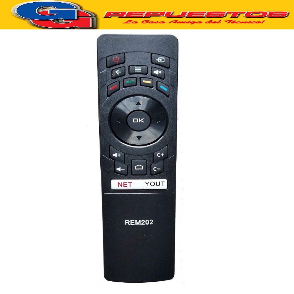 CONTROL REMOTO NOBLEX REM202 - MLCD102 REEMPLAZO R6861