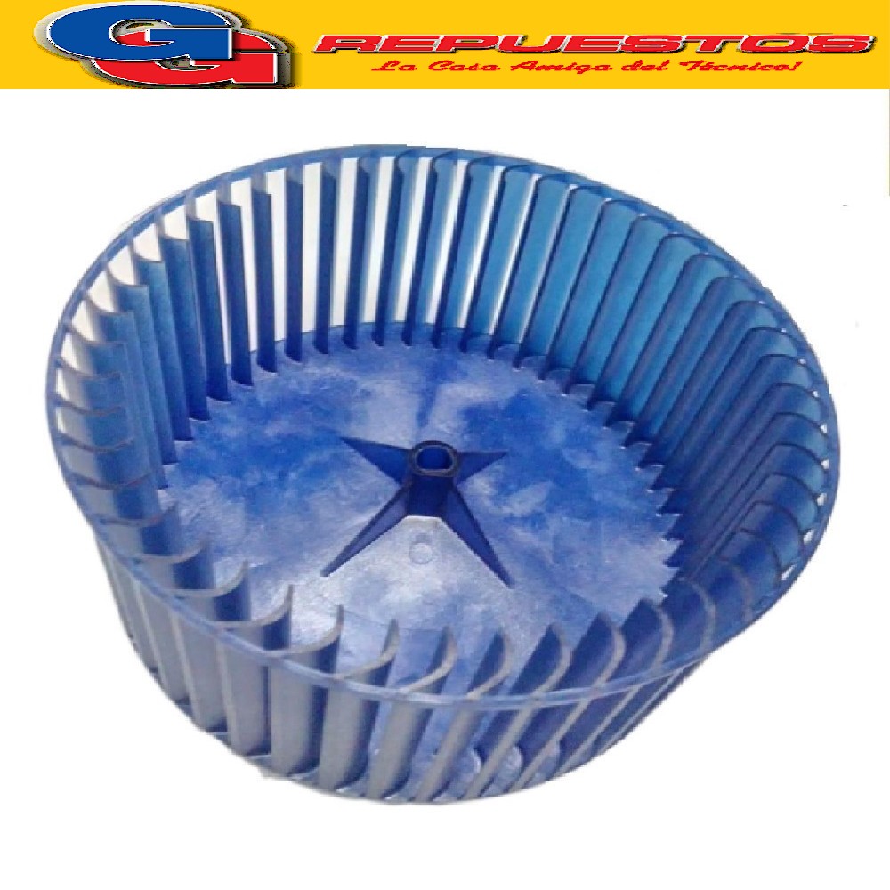 TURBINA AIRE VENTANA COMPACTO 100 mm  ALTO X 216 mm  DIAMETR O EJE 12mm