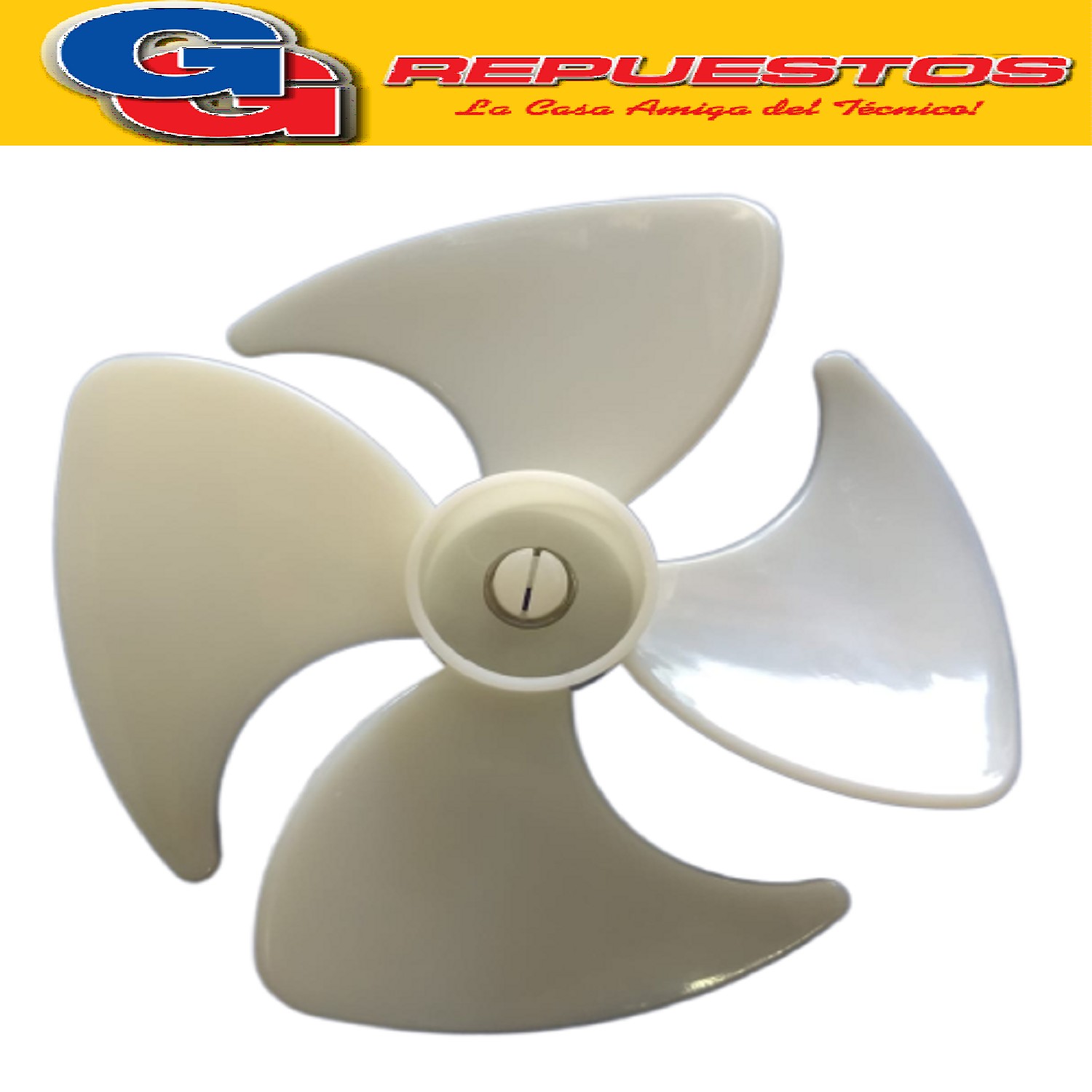 HELICE MOTOR 100MM VENTILADOR PARA FORZADOR DE HELADERA NO F ROST EJE DE 3 MM HELICE DE 10 CM DE DIAMETRO