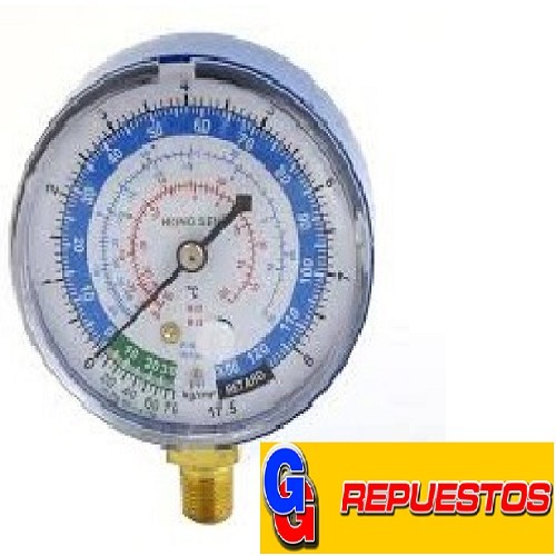 MANOMETRO PARA GAS R410 R134 R404 MARCA COOLTECH