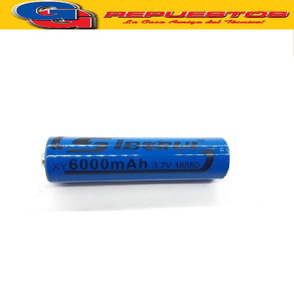 BATERIA RECARGABLE 18650 6000mah 3.7v