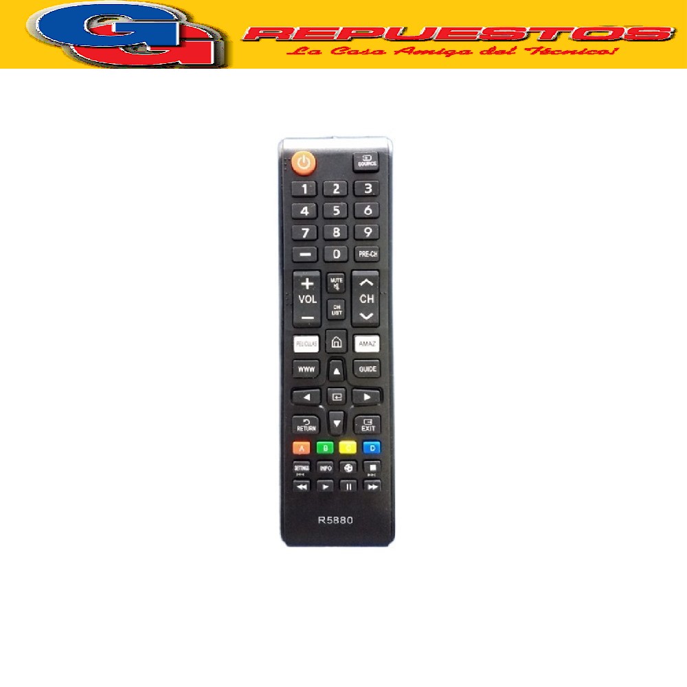 CONTROL REMOTO TV SMART COMPATIBLE CON SAMSUNG R5880