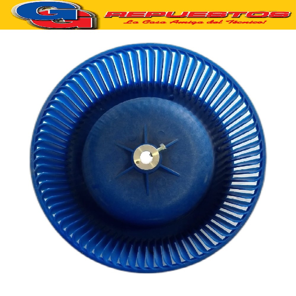 TURBINA AIRE VENTANA COMPACTO DIAMETRO 21.8CM ALTO 9.3CM EJE 12MM CON PRISIONERO 218X93