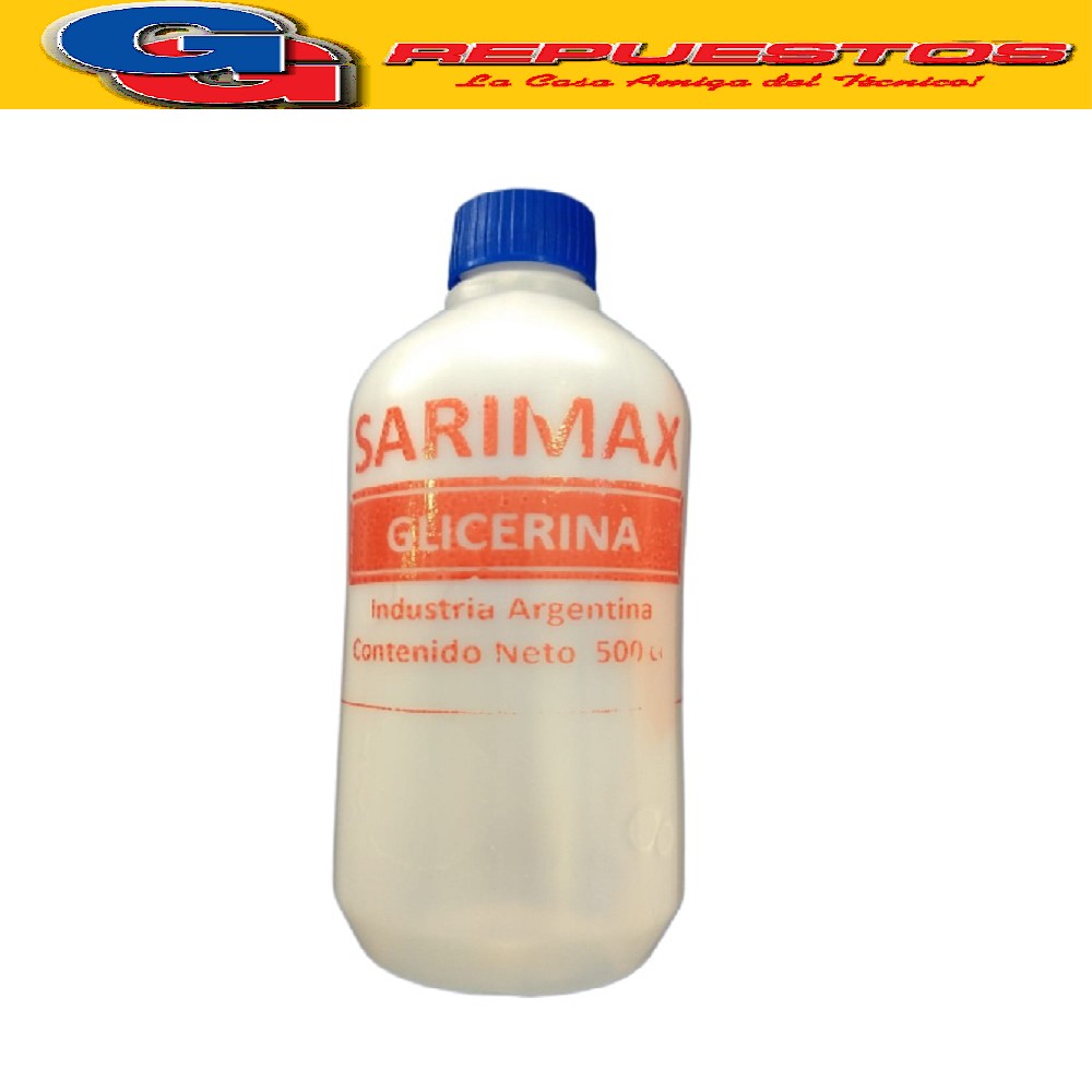 GLICERINA EN BOTELLA 1/2 LITRO ( 500 CC )