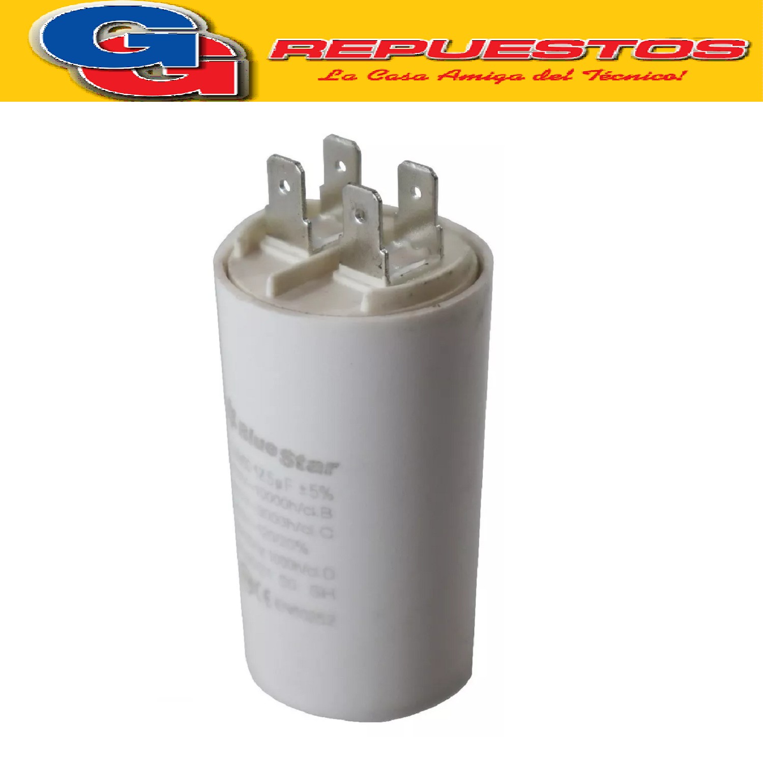 CAPACITOR 10uF CILINDRO 400-450 V