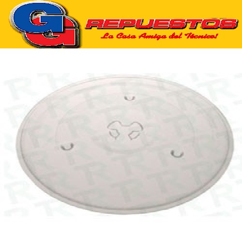 PLATO MICROONDAS 288-225-177 CON TREBOL SAMSUNG-BALAY ( P/CU PLA PLANA )