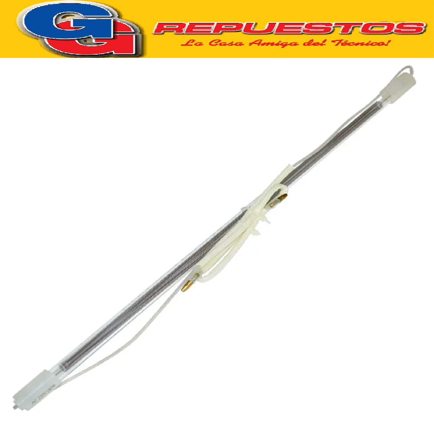 RESISTENCIA UNIVERSAL HELADERA NO FROST 16 180W 40.5 CM DE V IDRIO