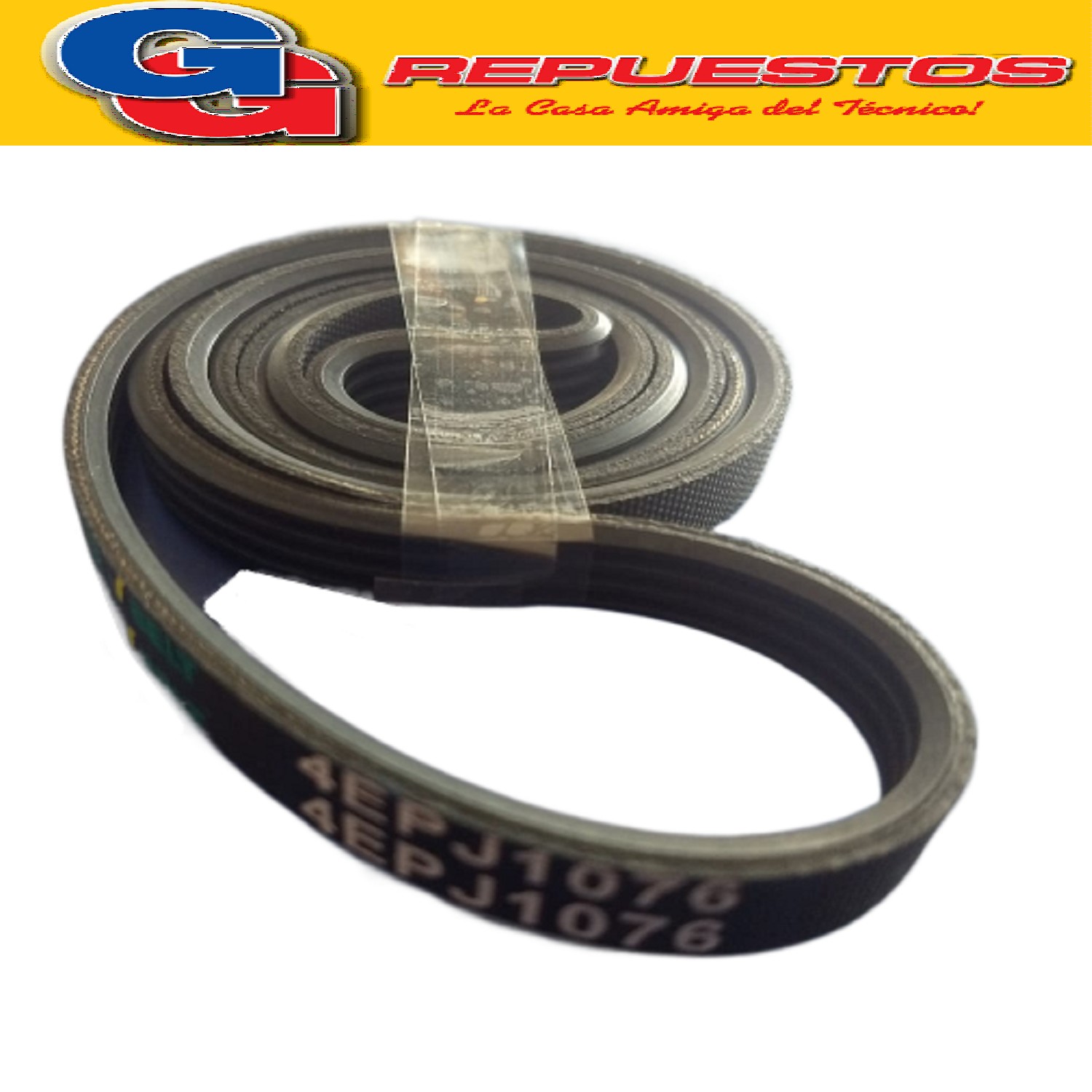 CORREA J4 1076  PARA LAVARROPAS  PHILLIPS WHIRLPOOL CORREA  ELASTICA POWER BELT