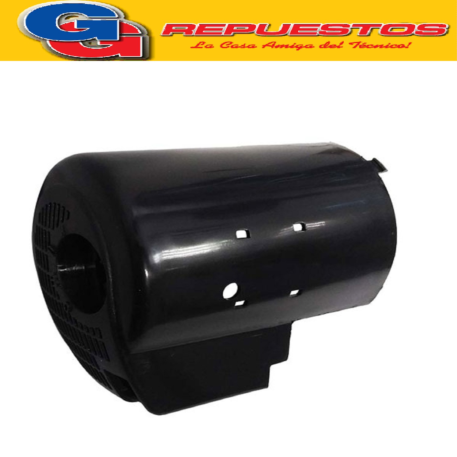 CAPUCHON DE MOTOR PARA VENTILADOR 18/20  COLOR NEGRO LILIANA COMPATIBLE CON LOS MODELOS VPD20R / VPC20B / VPC18B / VPRN20 / VPRN18 / VOTR18 / VOTR20 / VPM2016 / VPD18R / VPM2016CB