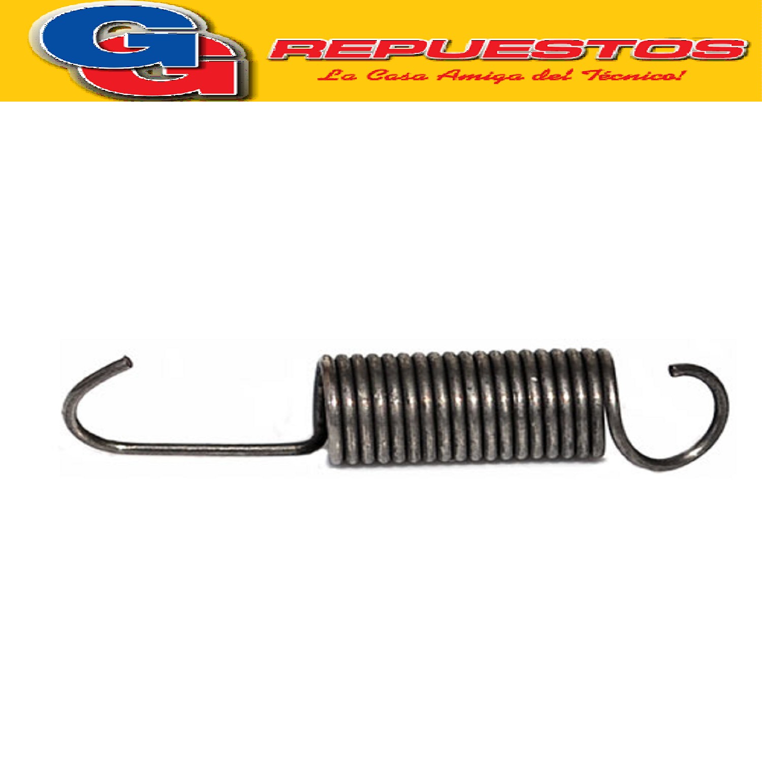 RESORTE CORTO PARA LUSTRASPIRADORA LILIANA COMPATIBLE CON LO S MODELOS LL220 / LL210 / LL110 / LL120 / LL108 / LL308 / LL408 / LL109 / LL309 / LL409 / B716 / B715 / B714 / B814 / B816 / B815 / LL340 / LL350 / B815 P / B816 P / T1ILA3CEP / FP3000 / Z6100 LARGO DEL RESORTE SIN ESTIRAR 1,3CM