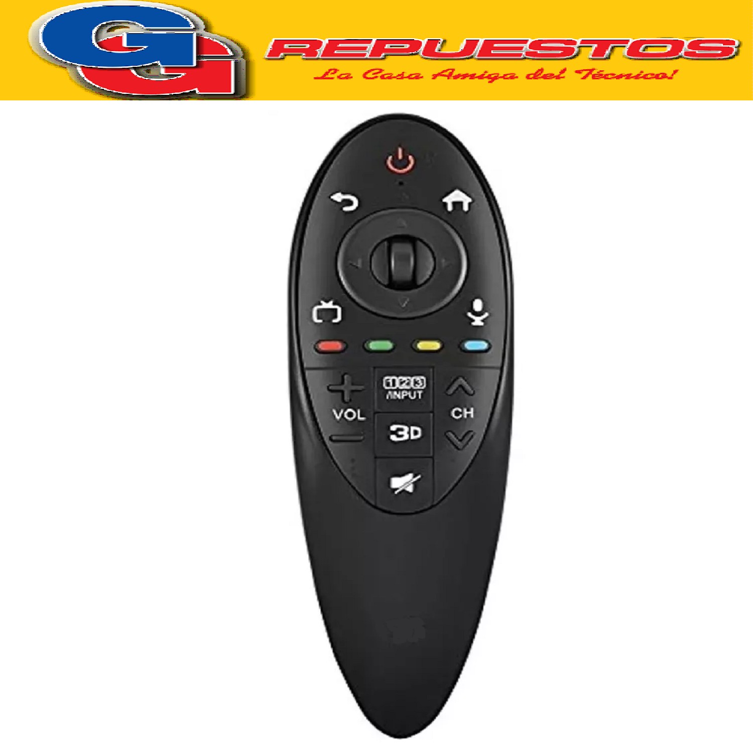 CONTROL REMOTO TV LCD SMART CON MOUSE PARA LG