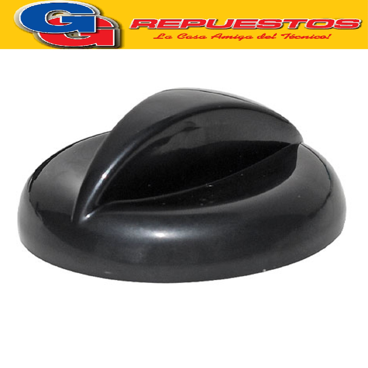 PERILLA NEGRA PARA JUGUERA LILIANA COMPATIBLE CON LOS MODELO S BLL10 / JLL10 / BLL09 EJE 6MM MEDIA CAÑA DIAMETRO TOTAL 5CM