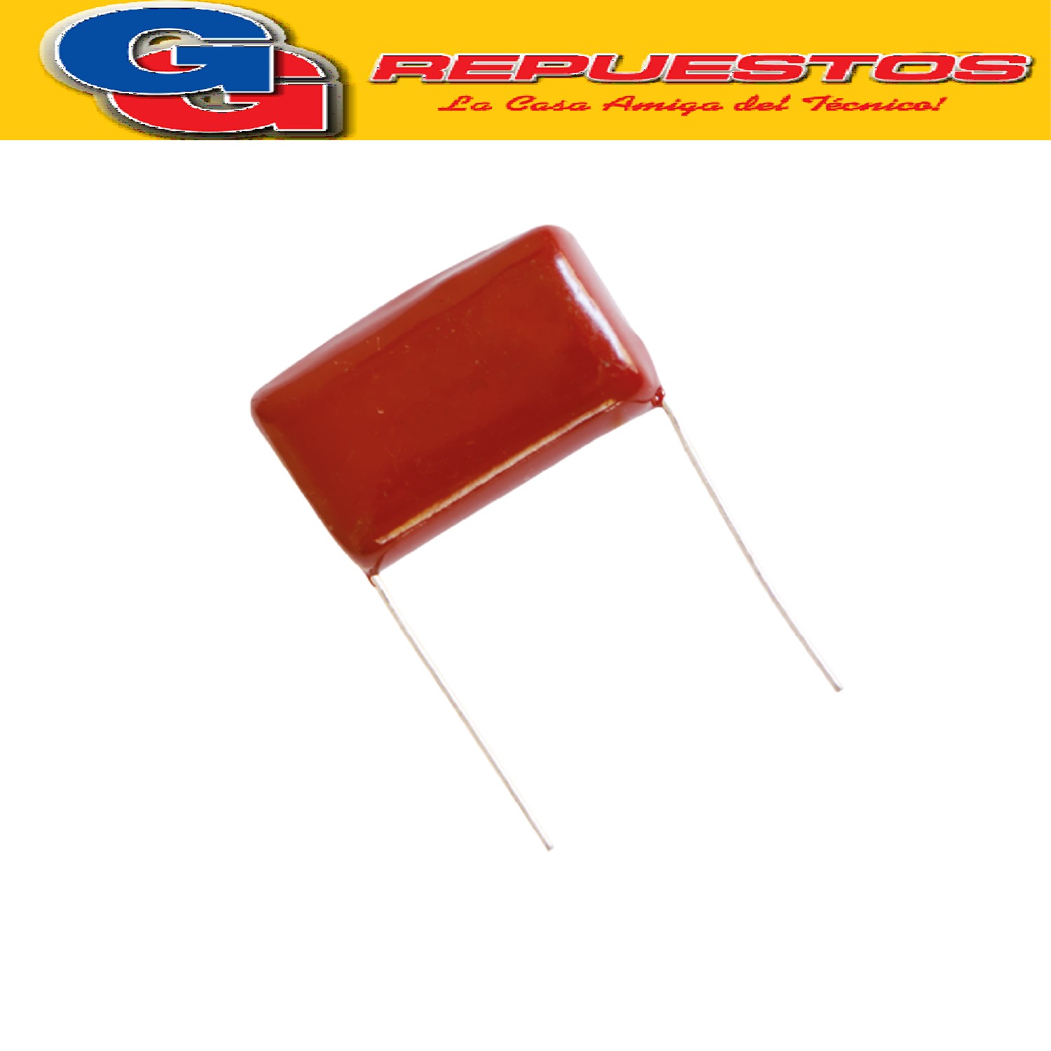 CAPACITOR POLIPROPILENO METALIZADO 1.0uF X 630V (PASO 22mm)