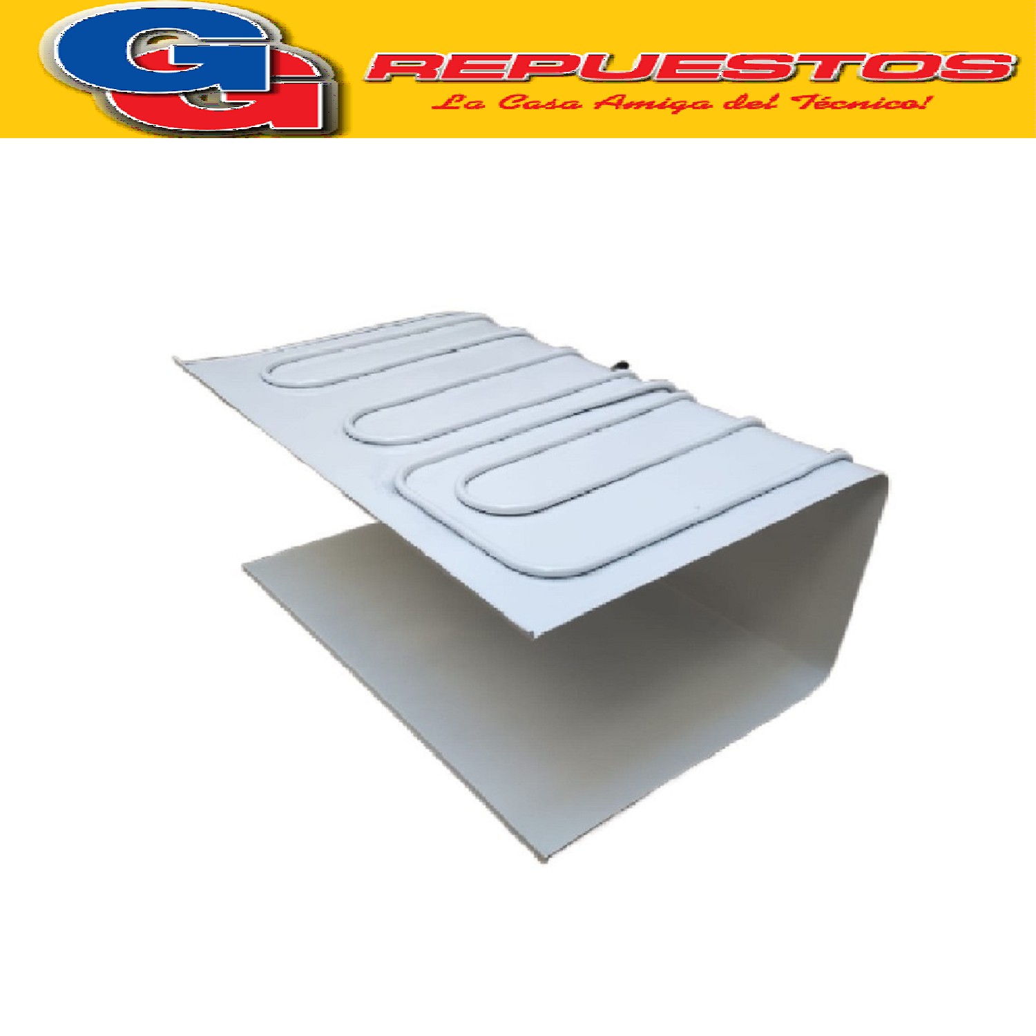 CAMARA EVAPORADORA TIPO C HELADERA KENT MODELO 17/2 58X29X39 CAÑO DE ALUMINIO CON PUNTAS DE COBRE PARA SOLDAR