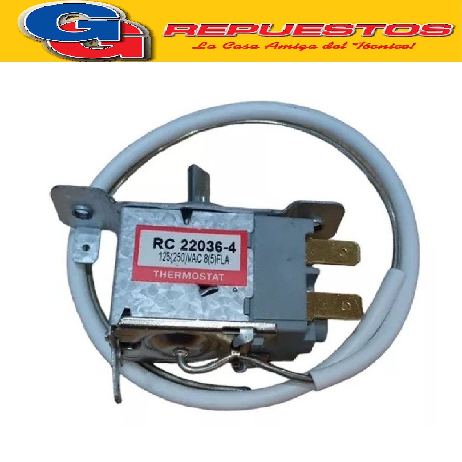 TERMOSTATO AUTOMATICO PARA PATRICK CON EJE DE MEDIA CAÑA MODELO RC22036-4 Eslabon de Lujo ERD36B1A Eslabon de Lujo ERD36S1A. Mabe HMA267BA Mabe HMA267MA Mabe HMA360BLA Mabe HMA360MLA Mabe HMA387BDA Mabe HMA387MDA. Patrick HPK135B01A Patrick HPK135BA