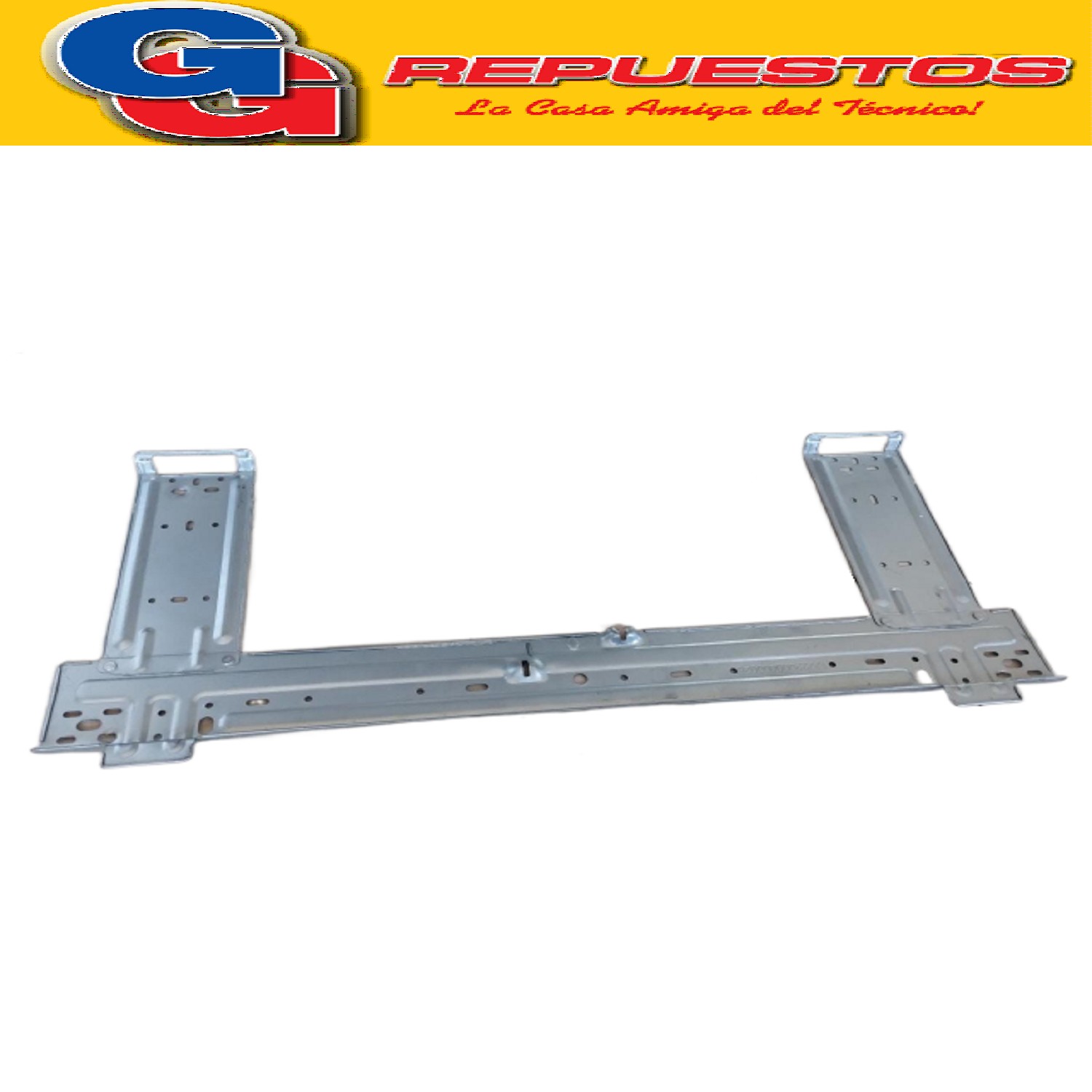 SOPORTE PARA EVAPORADOR AIRE SPLIT 70,5 DE CHAPA GALVANIZADA / LARGO TOTAL: 70,5 ANCHO: 30 ALTO: 2