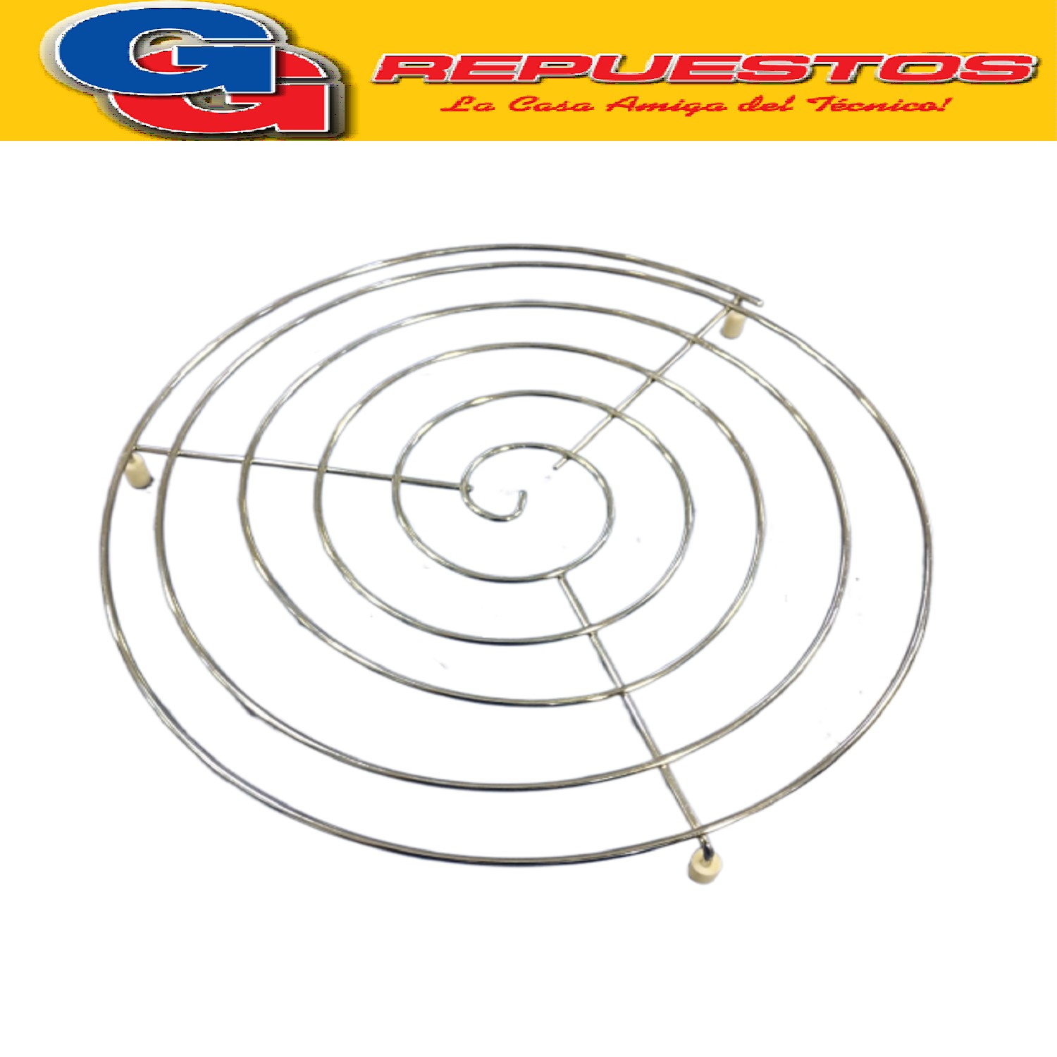 REJILLA PARA PLATO DE MICROONDAS DIAMETRO DE 28,5 CM ALTURA  DE 3 CM / POSAFUENTES METALICO PARA EL PLATO DE MICROONDAS 