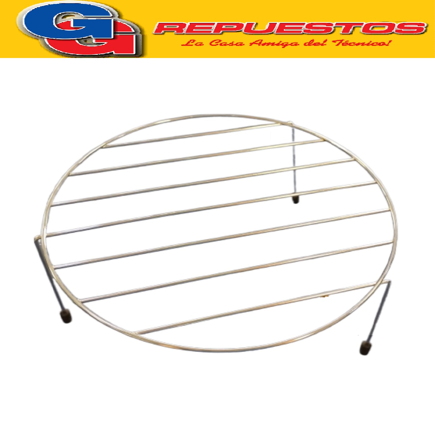 REJILLA PARA PLATO DE MICROONDAS DIAMETRO DE 23,5 CM ALTURA  DE 13 CM / POSAFUENTES METALICO PARA EL PLATO DE MICROONDAS