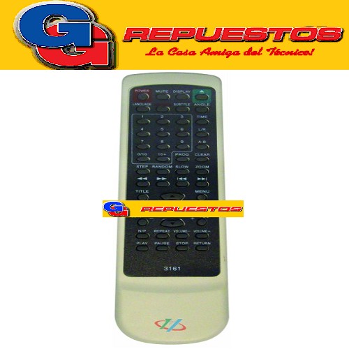 CONTROL REMOTO DVD VARIOSWS-328 (3161)