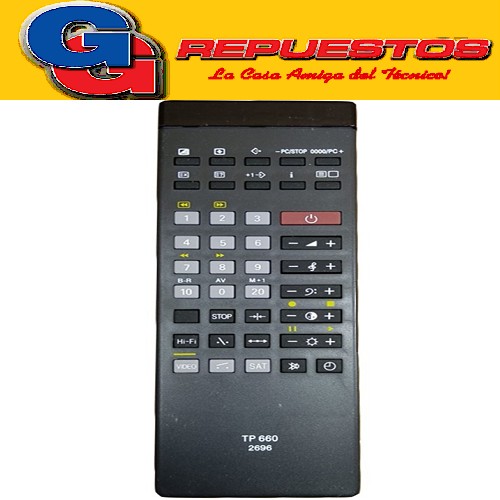 CONTROL REMOTO TV TP660 GRUNDIG (2696)