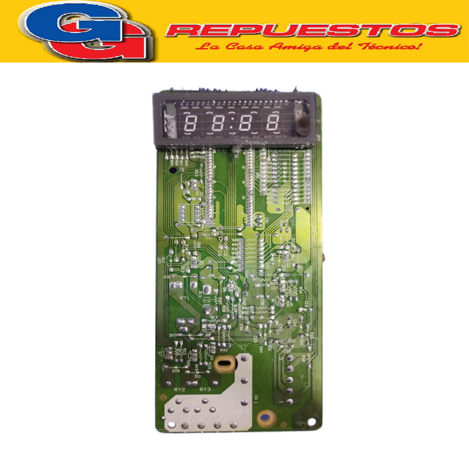 PLAQUETA MICROONDAS CROWN MUSTANG MW231 PANEL FUNCION