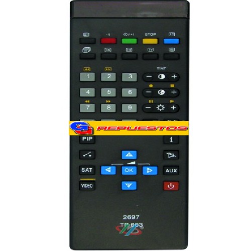 CONTROL REMOTO TV GRUNDIG TP663 (2697)