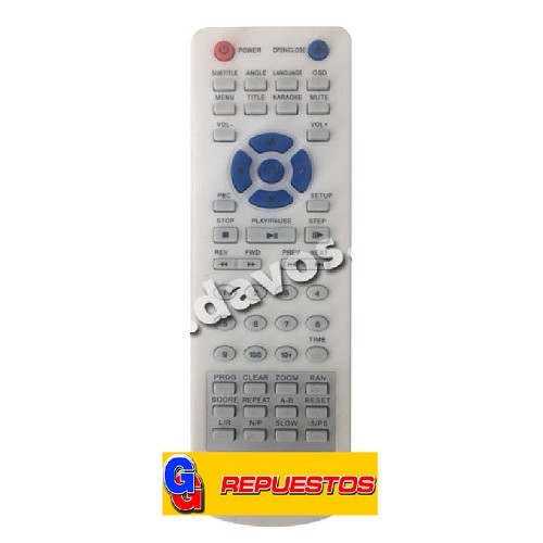 CONTROL REMOTO DVD WINS8300DIVX (3183)