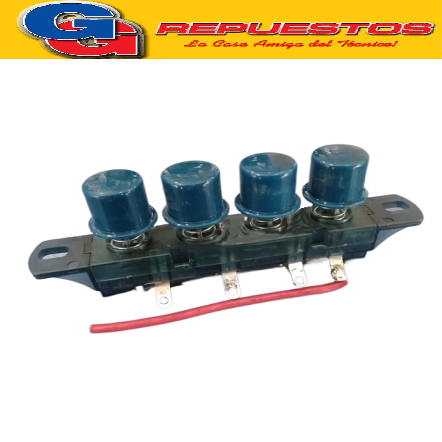 INTERRUPTOR BOTONERA 2 VELOCIDADES CON PULSADOR PARA LICUADORA VARIOS MODELOS COLOR AZUL LLAVE