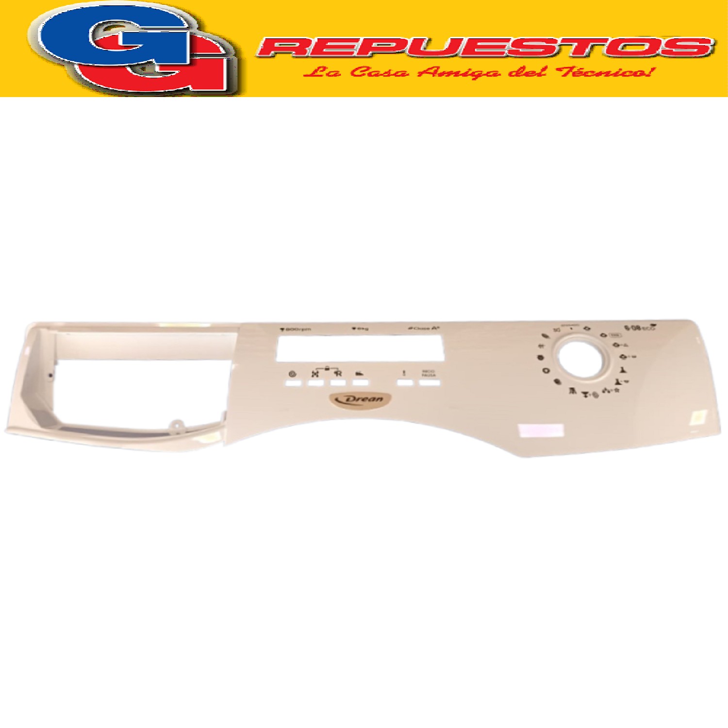 PANEL DE COMANDOS LAVARROPAS DREAN NEXT 6.08 ECO ORIGINAL  P ANEL COMANDO NEXT 6.08 ECO 6KG 800RPM 709803422 Cod Origen: WW01L02327 709803551