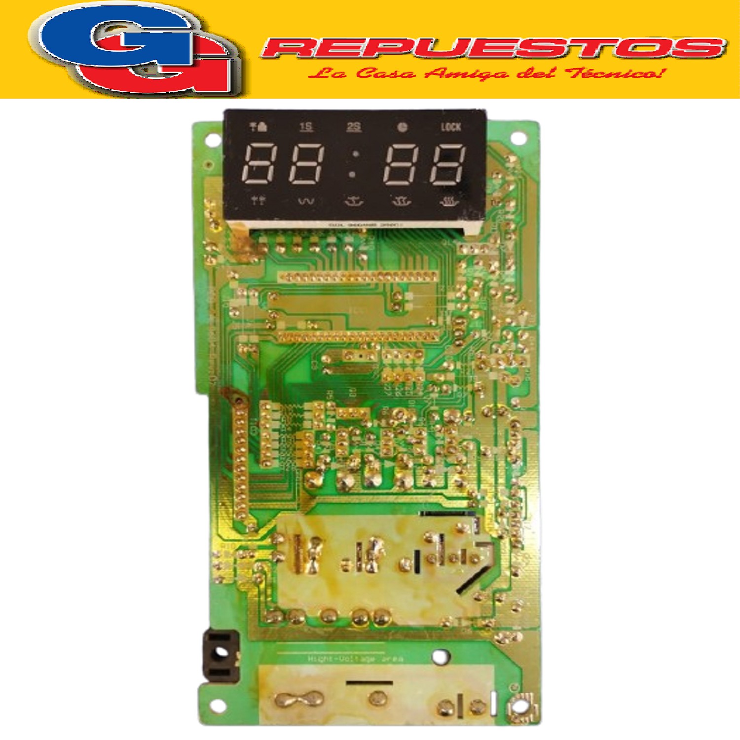 PLAQUETA MICROONDAS GALANZ DISPLAY GAL9604N GAL22 - PLAQUETA CON DISPLAY PCB-GAL9604 94V0