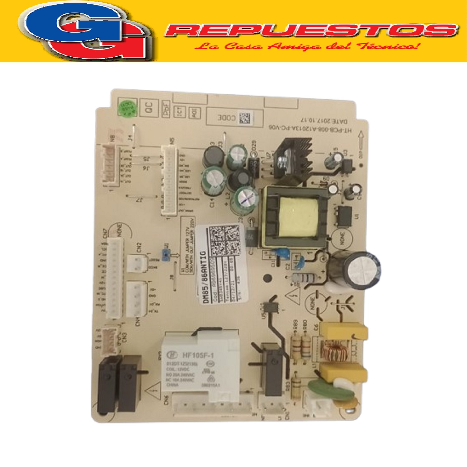 PLAQUETA UNIDAD CONTROL ELECTROLUX DM85X-ERF2510 (PLACA ORI  GINAL) 5223203 (ELECTROLUX) A96969507_PLACA POTENCIA ERF2510