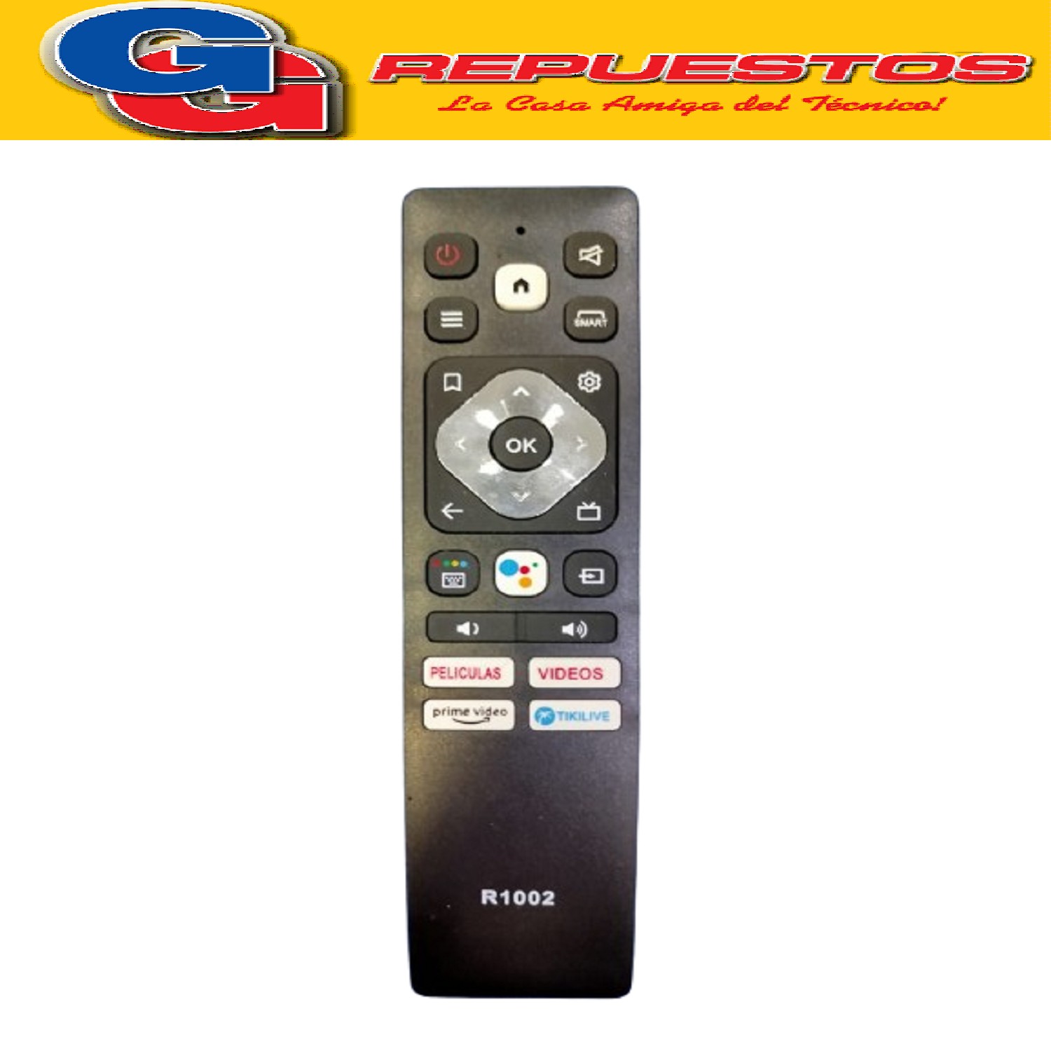 CONTROL REMOTO TV SMART PARA HYUNDAI R1002
