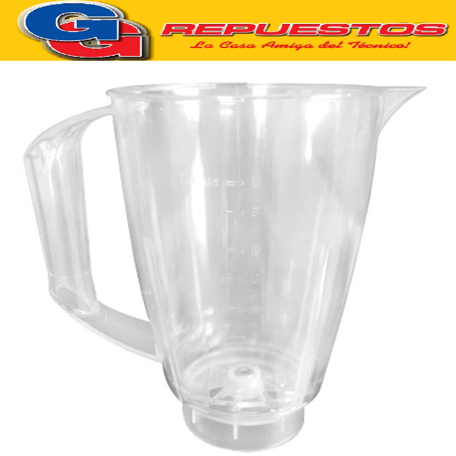 VASO JARRA LICUADORA LILIANA COMPATIBLE CON LOS MODELOS AL90 0 / AM740 / AL100 / AL110 / BL1002-AR / BL1002F-AR / AM730 / BLL15 / FPA25