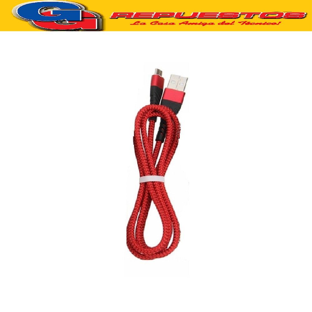 CABLE USB PRO21 NYLON 2.0 TIPO C - 1.5M  PARA CELULAR